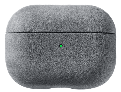 Alcanside Alcantara&nbsp;AirPods Pro 3 hoesje nardo grijs