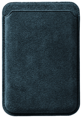 Alcanside Alcantara MagSafe Wallet kaarthouder navy