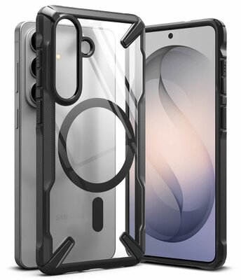 Ringke Fusion MagSafe Galaxy S26 hoesje zwart