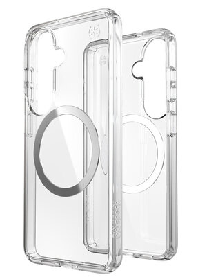 Speck Presidio 2 Clear MagSafe Galaxy S26 Plus hoesje transparant