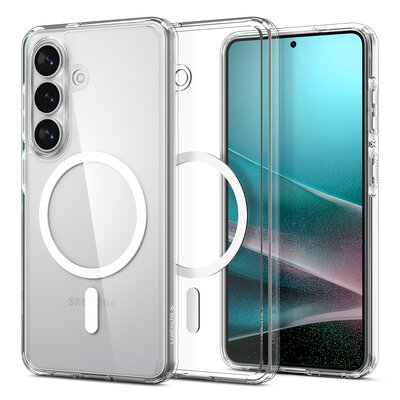 Spigen Ultra Hybrid MagSafe Galaxy S26 hoesje doorzichtig wit