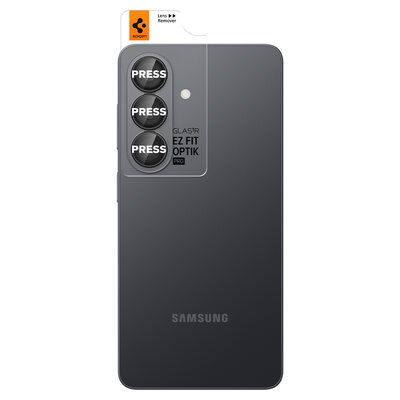 Spigen Glas.tR EZ Fit Optik Pro Galaxy S26 camera beschermer zwart 2 pack