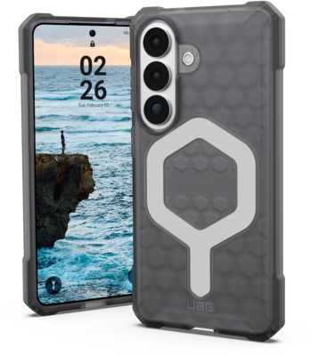 UAG Essential Armor MagSafe Galaxy S26 hoesje ash
