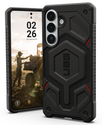 UAG Monarch Pro Galaxy S26+ Plus&nbsp;hoesje kevlar zwart
