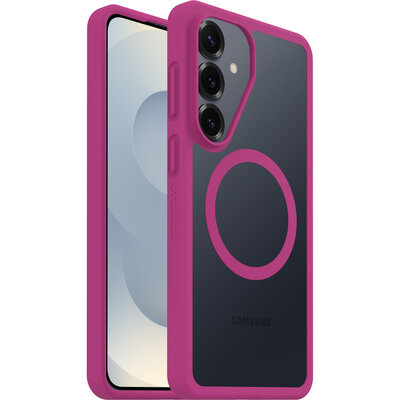 Otterbox React MagSafe Galaxy S26+ Plus hoesje transparant roze