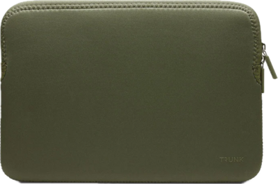 TRUNK Neoprene MacBook 13 inch sleeve groen
