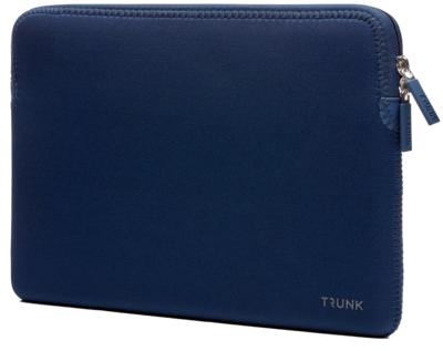 TRUNK Neoprene MacBook Pro 14 inch sleeve navy blauw