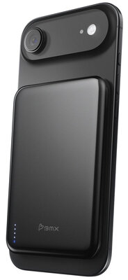 BMX  SolidSafe Air 5 K MagSafe powerbank 5000 mAh zwart