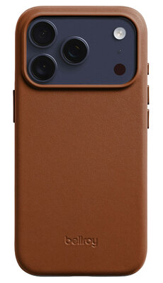 Bellroy leather iPhone 17 Pro hoesje rust