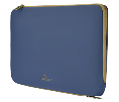 Tucano Doppio MacBook 13 inch sleeve blauw