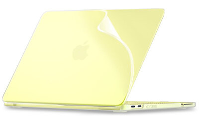 TechProtection Soft MacBook Neo 13 inch hardshell transparant
