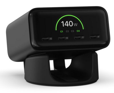 Satechi ChargeView 140 watt bureau USB-C oplader