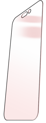 BodyGuardz Red Light Converter iPhone Air screenprotector