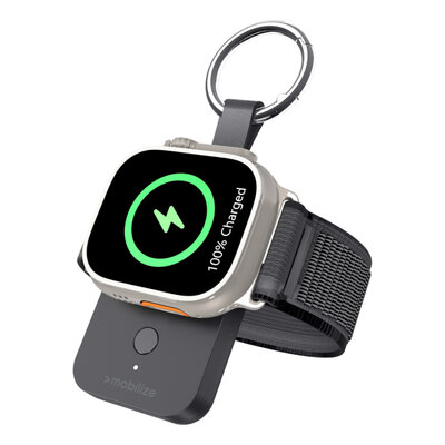Mobilize Keychain Powerbank voor Apple Watch sleutelhanger