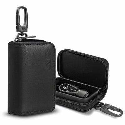 TechProtection autosleutel keyless RFID signal blocker met clip zwart