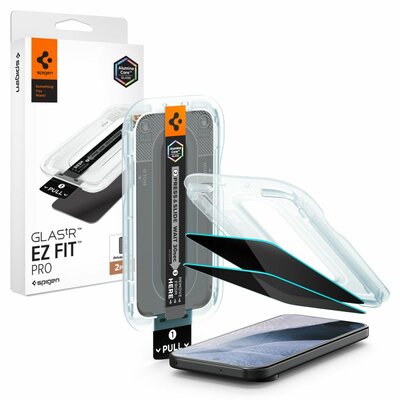 Spigen Glas.tR EZ Fit Pro Privacy Google Pixel 11 / 11 Pro screenprotector 2 pack