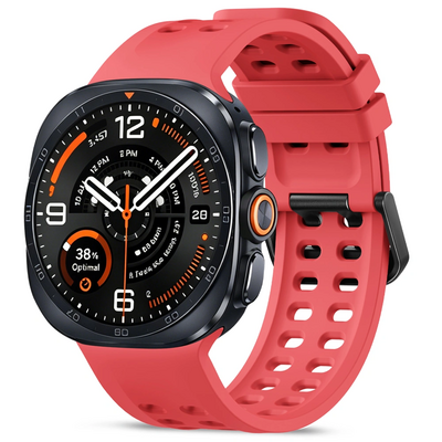 TechProtection Silicone Air Galaxy Watch Ultra 47 mm bandje rood