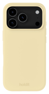 Holdit Silicone iPhone 18 Pro hoesje geel