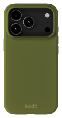 Holdit Silicone iPhone 18 Pro Max hoesje pickled groen