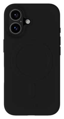Holdit Silicone iPhone 17 case black