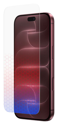 Belkin Titan SmartShield Pro Blauw naar Rood iPhone 18 Pro / iPhone 17 Pro screenprotector