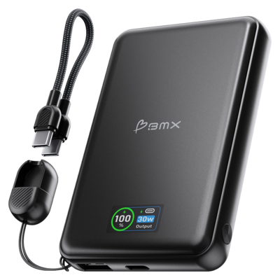 BMX SolidSafe Solid State 10000 mAh 30 watt powerbank