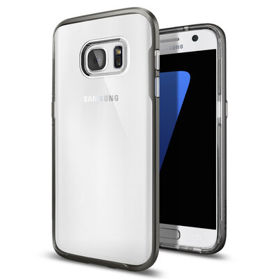 Spigen Neo Hybrid Crystal case Galaxy S7 Gun Metal