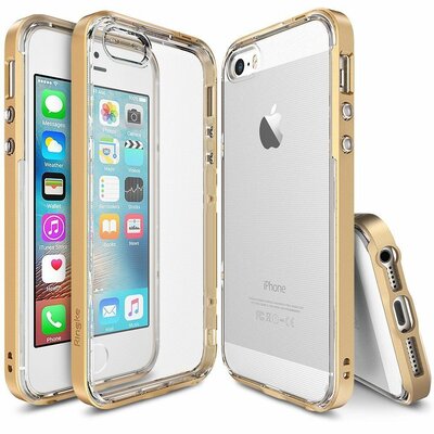 Ringke Frame iPhone SE/5S bumper hoesje Gold