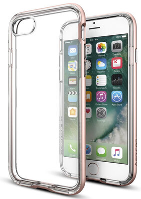 Spigen Neo Hybrid Crystal iPhone 7 hoesje Rose Gold