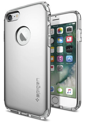 Spigen Hybrid Armor iPhone 7 hoesje Silver