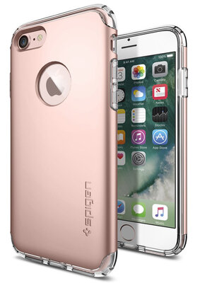Spigen Hybrid Armor iPhone 8 / 7 hoesje Rose Gold