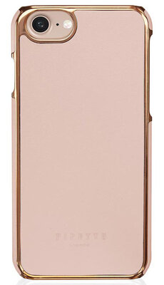 Pipetto Leather Snap iPhone 7 hoesje Pink