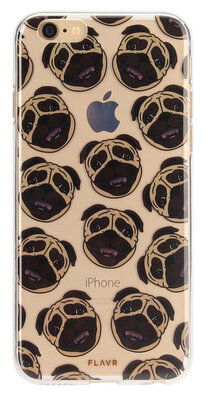 FLAVR iPlate iPhone 7 hoesje Pugs