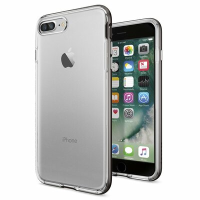 Spigen Neo Hybrid Crystal iPhone 7 Plus hoes Gun Metal