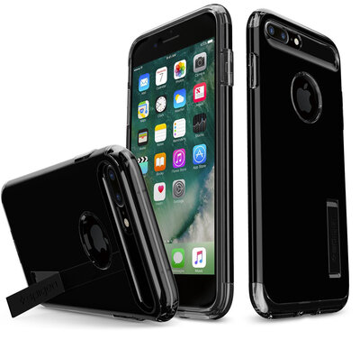 Spigen Slim Armor iPhone 7 Plus hoes Jet Black