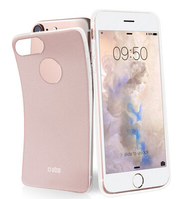 SBS Mobile Slim iPhone 7 hoesje Rose Gold