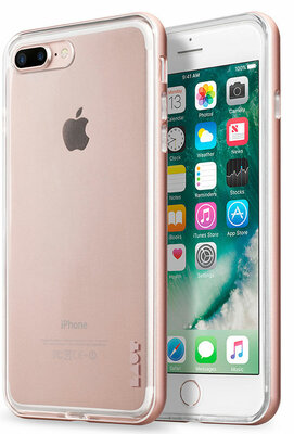 LAUT Exo Frame iPhone 7 Plus bumper hoes Rose Gold