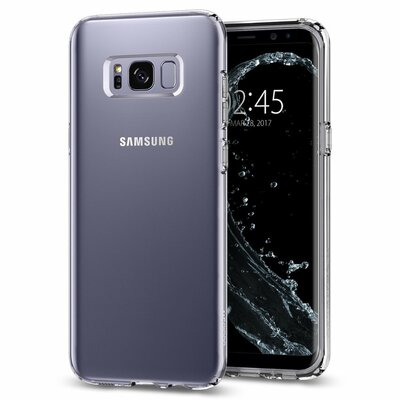 Spigen Liquid Crystal Galaxy S8 Plus hoes Doorzichtig