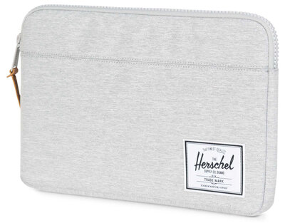 Herschel Supply Anchor 12 inch sleeve Crosshatch Grijs