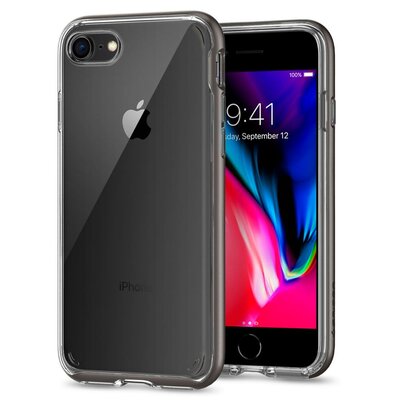 Spigen Neo Hybrid Crystal 2 iPhone 8 hoesje Grijs