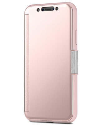 Moshi StealthCover iPhone X hoesje Roze