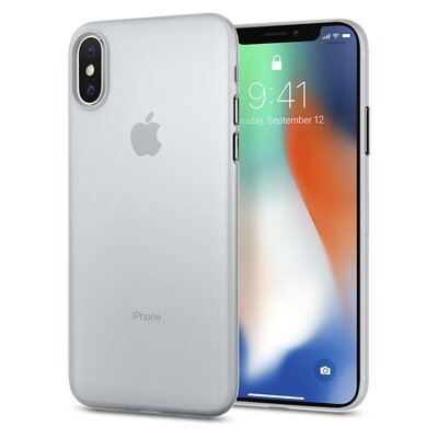 Spigen Air Skin iPhone X hoesje Clear