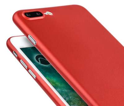 Caudabe Veil XT iPhone 8 Plus hoes Rood