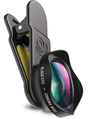 Black Eye Pro Cinema Groothoek smartphone lens