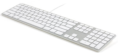 Matias Aluminium Keyboard Qwerty toetsenbord Zilver
