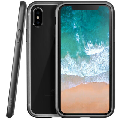 LAUT Exo Frame iPhone X hoesje Grijs