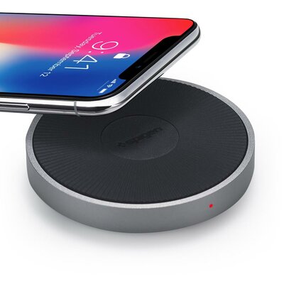 Spigen F306W Qi Wireless Charger draadloze oplader Grijs