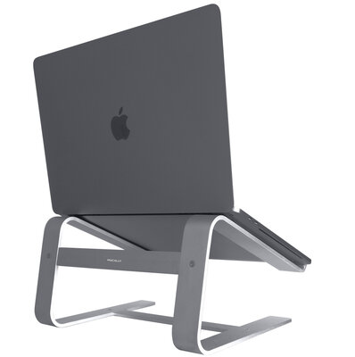 MacAlly Aluminium laptop stand Space Grijs