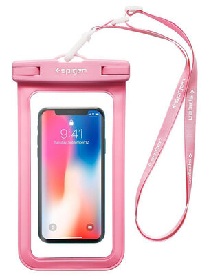 Spigen Universeel waterdicht hoesje Roze