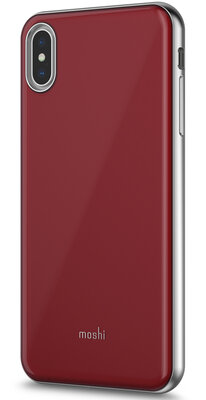 Moshi iGlaze iPhone Xs Max hoesje Rood